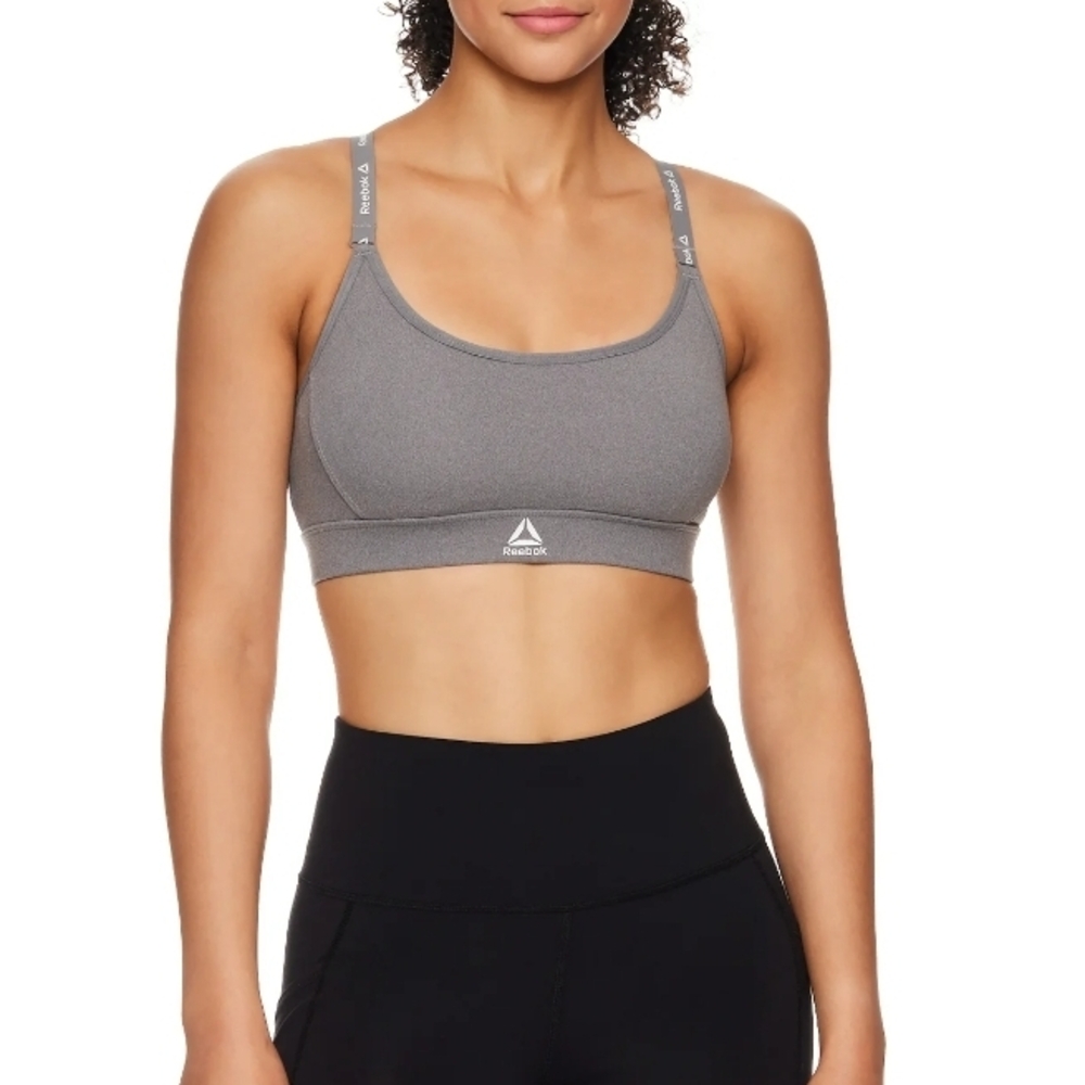 Reebok Women's Plus Low Impact Favorite Bra withRemovable Cups-XXL